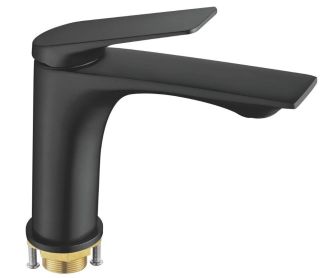 Смеситель для раковины Shevanik S9101H чёрный